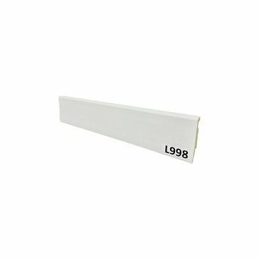 Soklová lišta Nautic L998 bílá (i jako dárek nad 5 balení podlahy nebo nad 10m2 role)