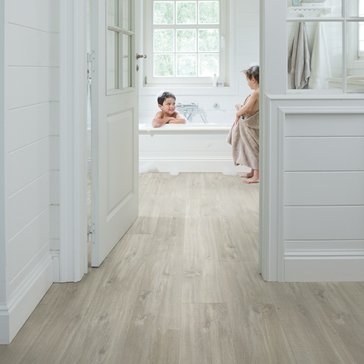 Quick-Step Alpha Vinyl Blos base Dub kaňonový šedý s řezy pilou AVSPT40030